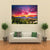 Colorful Sunset At Snake River Canvas Wall Art-5 Horizontal-Gallery Wrap-22" x 12"-Tiaracle