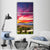 Colorful Sunset At Snake River Vertical Canvas Wall Art-3 Vertical-Gallery Wrap-12" x 25"-Tiaracle
