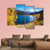 Lake In Colorado Canvas Wall Art-4 Pop-Gallery Wrap-50" x 32"-Tiaracle