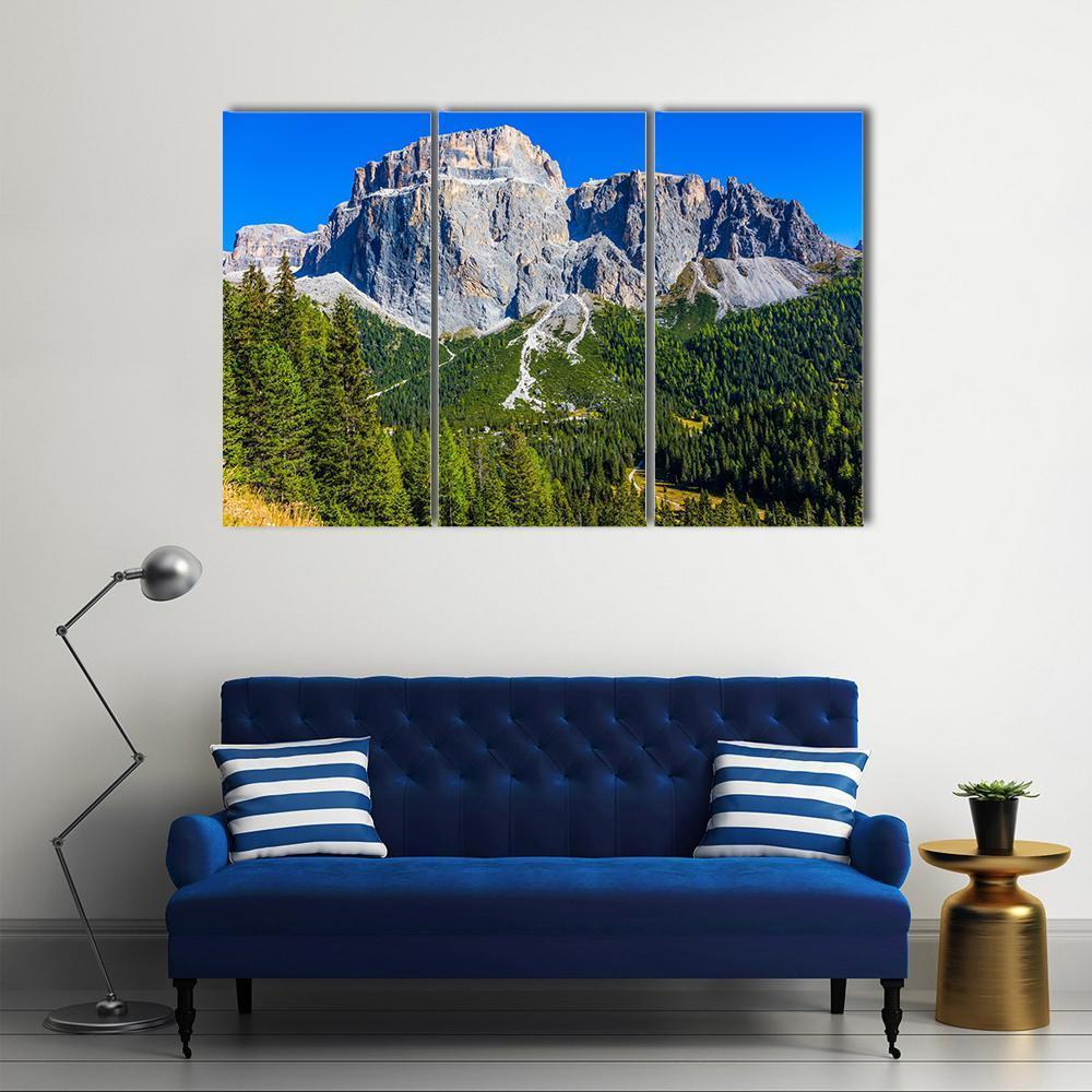 Colossal White Rocks Canvas Wall Art-3 Horizontal-Gallery Wrap-37" x 24"-Tiaracle