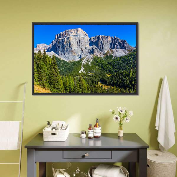 Colossal White Rocks Canvas Wall Art-3 Horizontal-Gallery Wrap-25" x 16"-Tiaracle