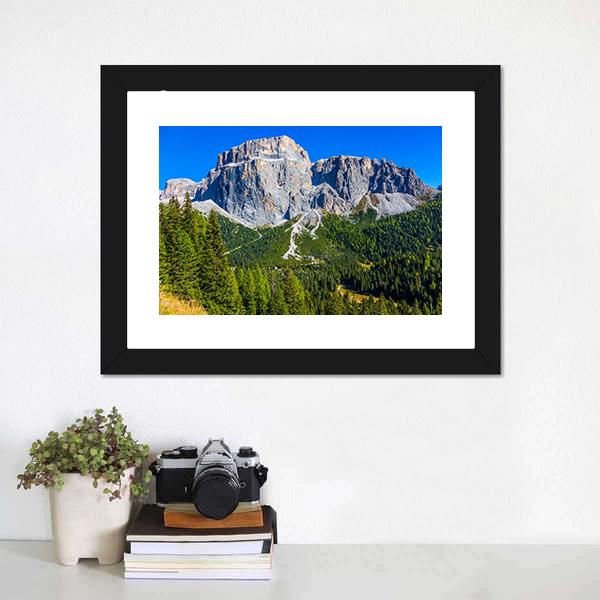 Colossal White Rocks Canvas Wall Art-3 Horizontal-Gallery Wrap-25" x 16"-Tiaracle
