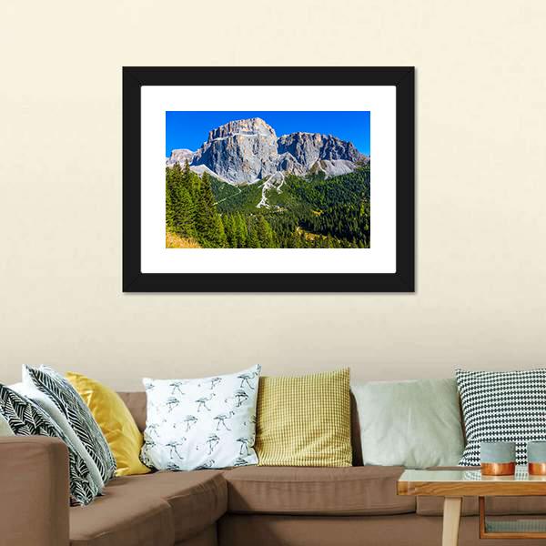 Colossal White Rocks Canvas Wall Art-1 Piece-Framed Print-20" x 16"-Tiaracle