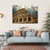 Colosseum Under Clouds Canvas Wall Art-4 Horizontal-Gallery Wrap-34" x 24"-Tiaracle