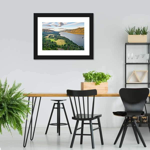 Columbia River Gorge Vertical Canvas Wall Art-3 Vertical-Gallery Wrap-12" x 25"-Tiaracle
