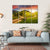 Composite Autumn Landscape Canvas Wall Art-4 Horizontal-Gallery Wrap-34" x 24"-Tiaracle