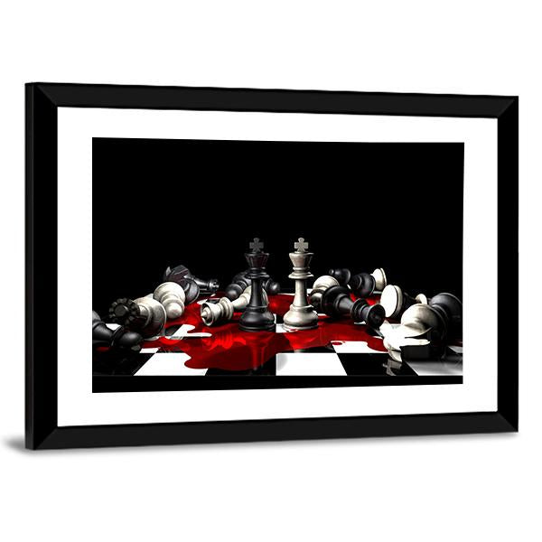 Conceptual Impact Of War Canvas Wall Art-5 Horizontal-Gallery Wrap-22" x 12"-Tiaracle