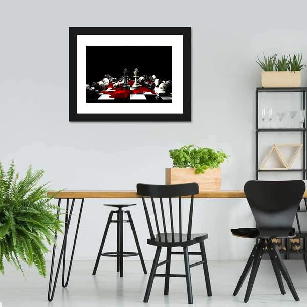 Conceptual Impact Of War Canvas Wall Art-5 Horizontal-Gallery Wrap-22" x 12"-Tiaracle