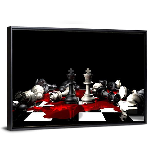 Conceptual Impact Of War Canvas Wall Art-5 Horizontal-Gallery Wrap-22" x 12"-Tiaracle
