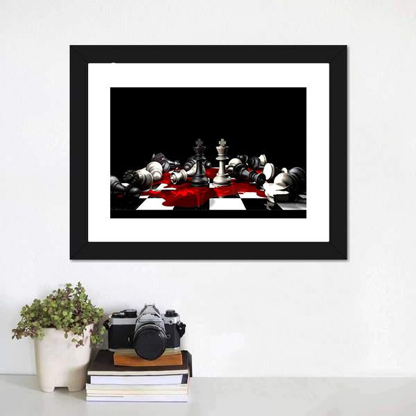 Conceptual Impact Of War Canvas Wall Art-3 Horizontal-Gallery Wrap-25&quot; x 16&quot;-Tiaracle