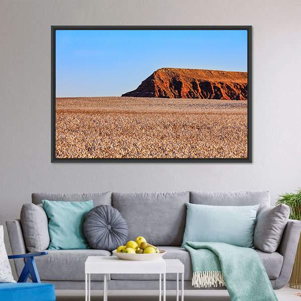 Connon Field Oklahoma Canvas Wall Art-3 Horizontal-Gallery Wrap-25" x 16"-Tiaracle