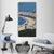 Copacabana From Sugarloaf Vertical Canvas Wall Art-3 Vertical-Gallery Wrap-12" x 25"-Tiaracle