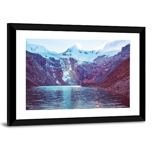 Cordillera Huayhuash Peru Canvas Wall Art-3 Horizontal-Gallery Wrap-25" x 16"-Tiaracle