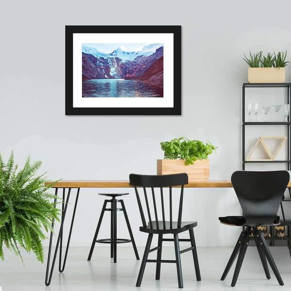 Cordillera Huayhuash Peru Canvas Wall Art-3 Horizontal-Gallery Wrap-25" x 16"-Tiaracle