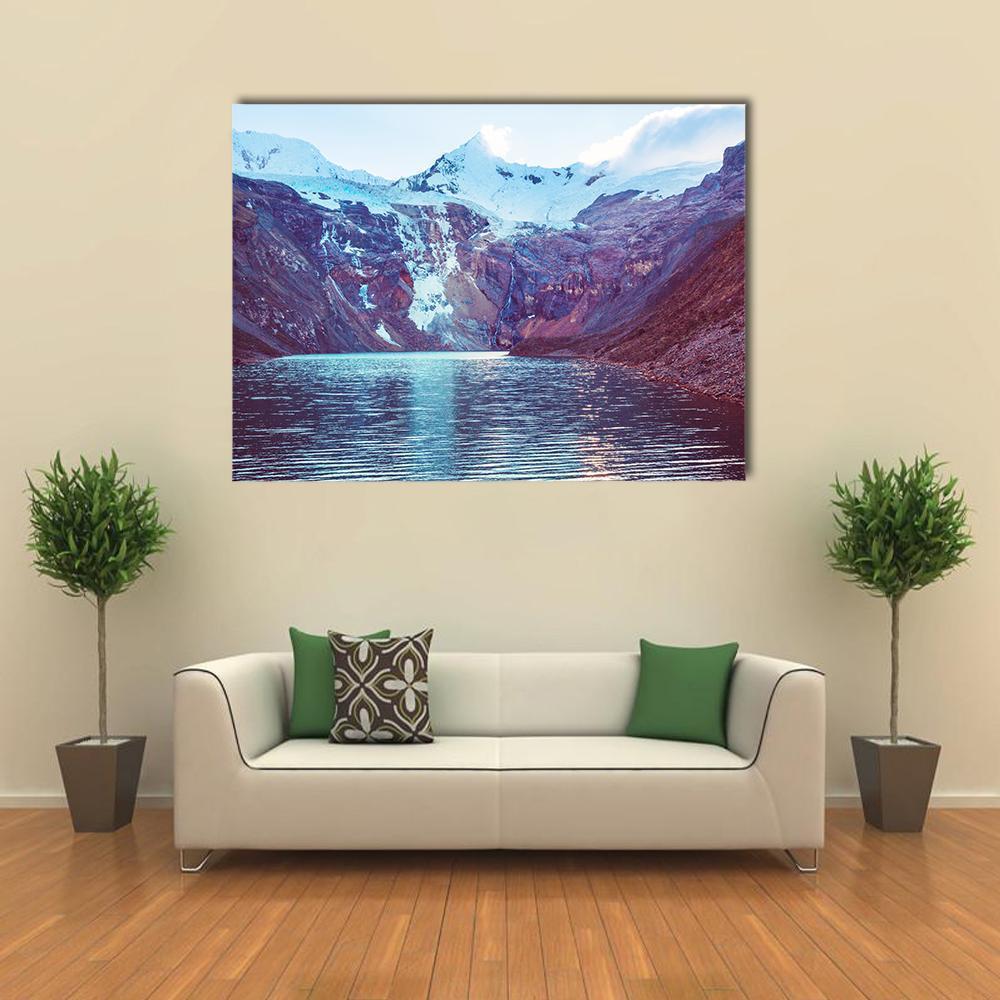 Cordillera Huayhuash Peru Canvas Wall Art-1 Piece-Gallery Wrap-48" x 32"-Tiaracle