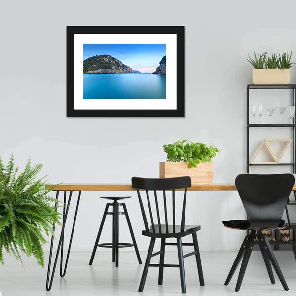 Corfu Island Canvas Wall Art-3 Horizontal-Gallery Wrap-25" x 16"-Tiaracle