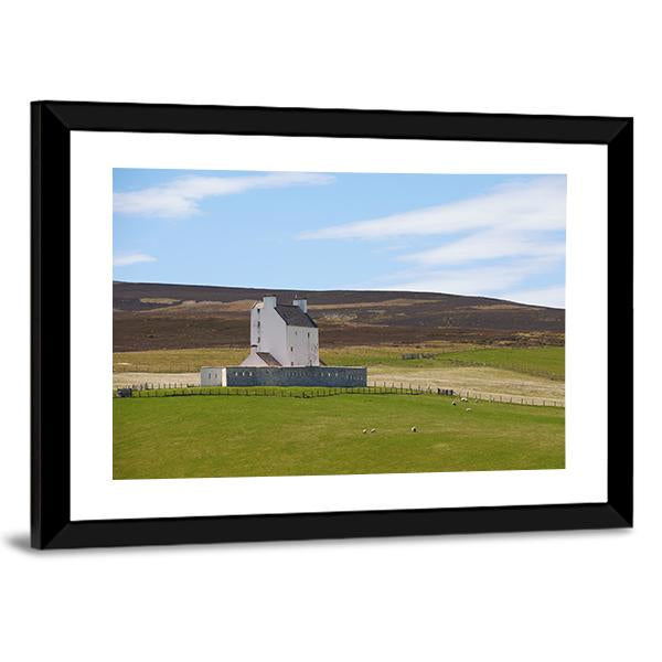 Corgarth Castle Canvas Wall Art-5 Horizontal-Gallery Wrap-22" x 12"-Tiaracle