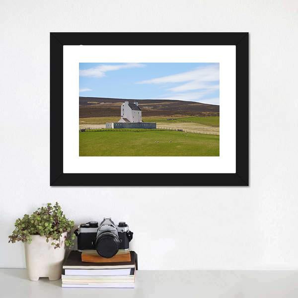 Corgarth Castle Canvas Wall Art-3 Horizontal-Gallery Wrap-25" x 16"-Tiaracle