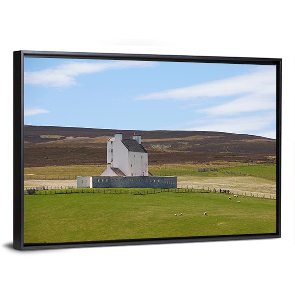 Corgarth Castle Panoramic Canvas Wall Art-1 Piece-36" x 12"-Tiaracle