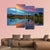Cotton Candy Floating Over River Canvas Wall Art-4 Pop-Gallery Wrap-50" x 32"-Tiaracle