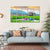 Couch In Rice Field Canvas Wall Art-5 Horizontal-Gallery Wrap-22" x 12"-Tiaracle