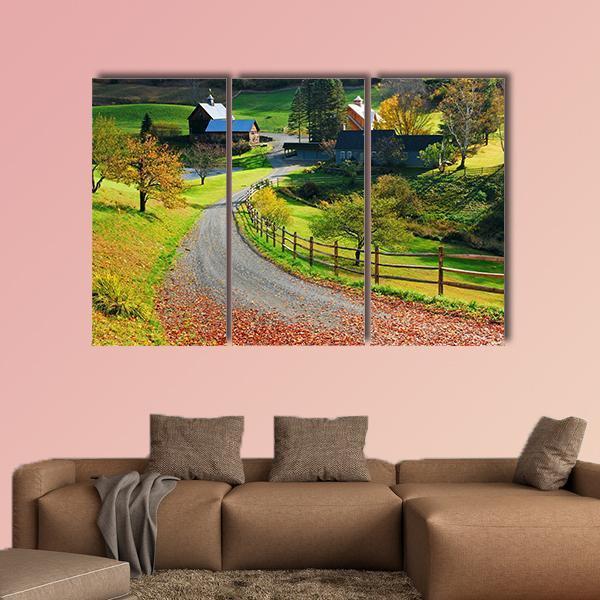 Country Charm US Canvas Wall Art-3 Horizontal-Gallery Wrap-25" x 16"-Tiaracle