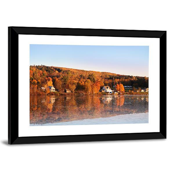 Countryside Of New Brunswick Canvas Wall Art-5 Horizontal-Gallery Wrap-22" x 12"-Tiaracle
