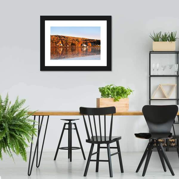 Countryside Of New Brunswick Canvas Wall Art-3 Horizontal-Gallery Wrap-25" x 16"-Tiaracle