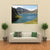 Crater Lake Philippines Canvas Wall Art-5 Horizontal-Gallery Wrap-22" x 12"-Tiaracle
