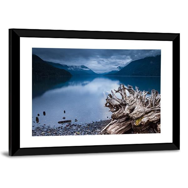 Crescent Lake Washington Canvas Wall Art-3 Horizontal-Gallery Wrap-25" x 16"-Tiaracle