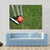 Cricket Ball & Stumps Canvas Wall Art-4 Horizontal-Gallery Wrap-34" x 24"-Tiaracle