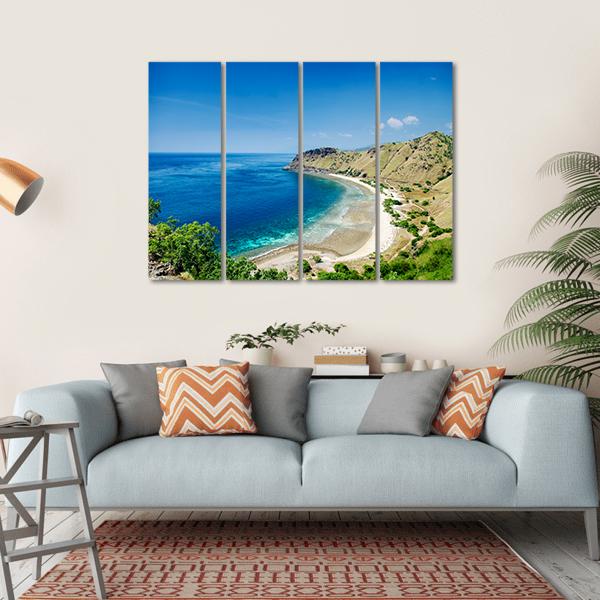 Cristo Rei Beach Near Dili In East Timor Asia Canvas Wall Art-4 Horizontal-Gallery Wrap-34" x 24"-Tiaracle