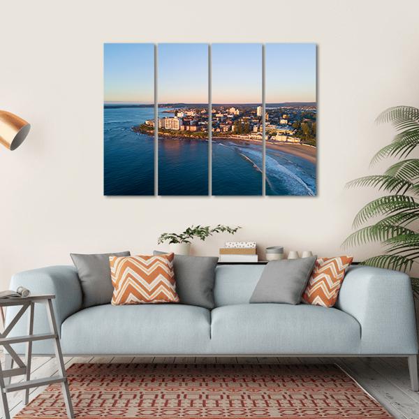 Cronulla Beach Canvas Wall Art-4 Horizontal-Gallery Wrap-34" x 24"-Tiaracle