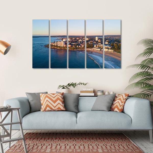 Cronulla Beach Canvas Wall Art-5 Horizontal-Gallery Wrap-22" x 12"-Tiaracle