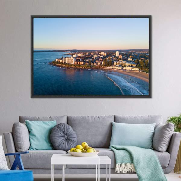 Cronulla Beach Canvas Wall Art-3 Horizontal-Gallery Wrap-25" x 16"-Tiaracle