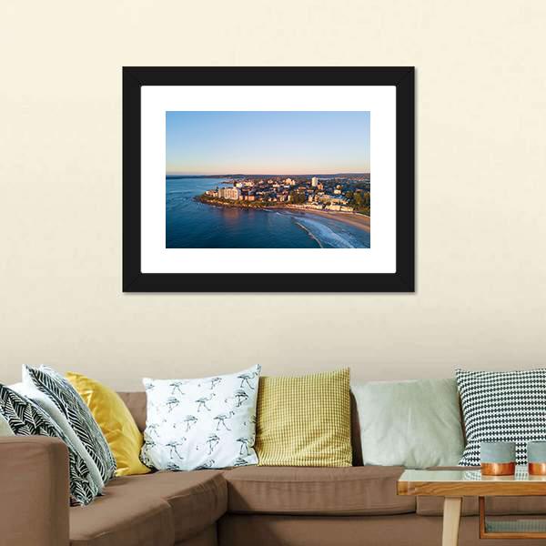 Cronulla Beach Canvas Wall Art-1 Piece-Framed Print-20" x 16"-Tiaracle