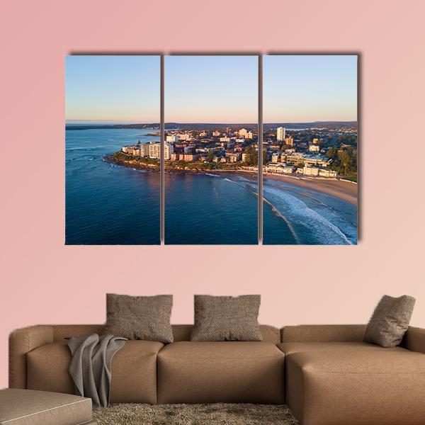 Cronulla Beach Canvas Wall Art-3 Horizontal-Gallery Wrap-25" x 16"-Tiaracle