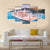 Cruise Ship At Harbor Canvas Wall Art-4 Pop-Gallery Wrap-50" x 32"-Tiaracle