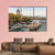 Cruise Ships In Cologne Canvas Wall Art-3 Horizontal-Gallery Wrap-25" x 16"-Tiaracle