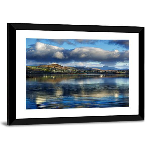 Currane Lake Canvas Wall Art-3 Horizontal-Gallery Wrap-25" x 16"-Tiaracle