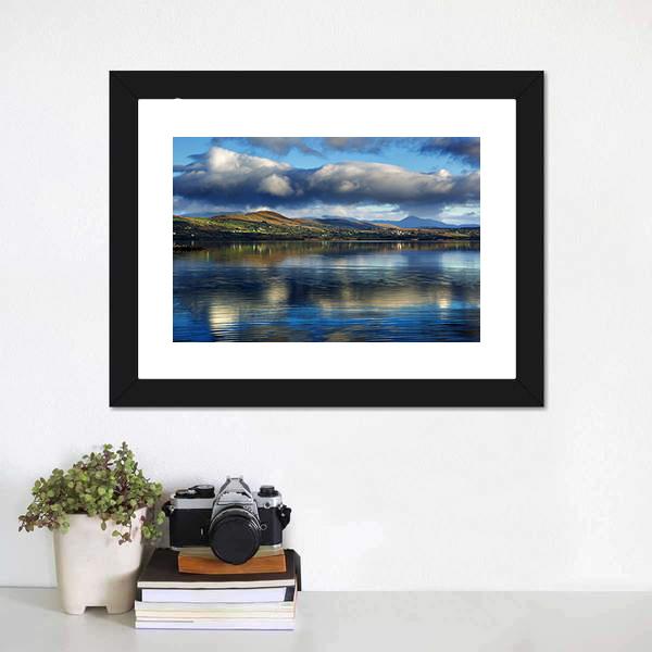 Currane Lake Canvas Wall Art-3 Horizontal-Gallery Wrap-25" x 16"-Tiaracle