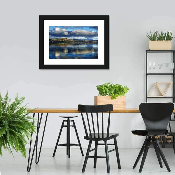 Currane Lake Canvas Wall Art-3 Horizontal-Gallery Wrap-25" x 16"-Tiaracle
