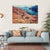 Curve Road On Mountain Canvas Wall Art-4 Horizontal-Gallery Wrap-34" x 24"-Tiaracle