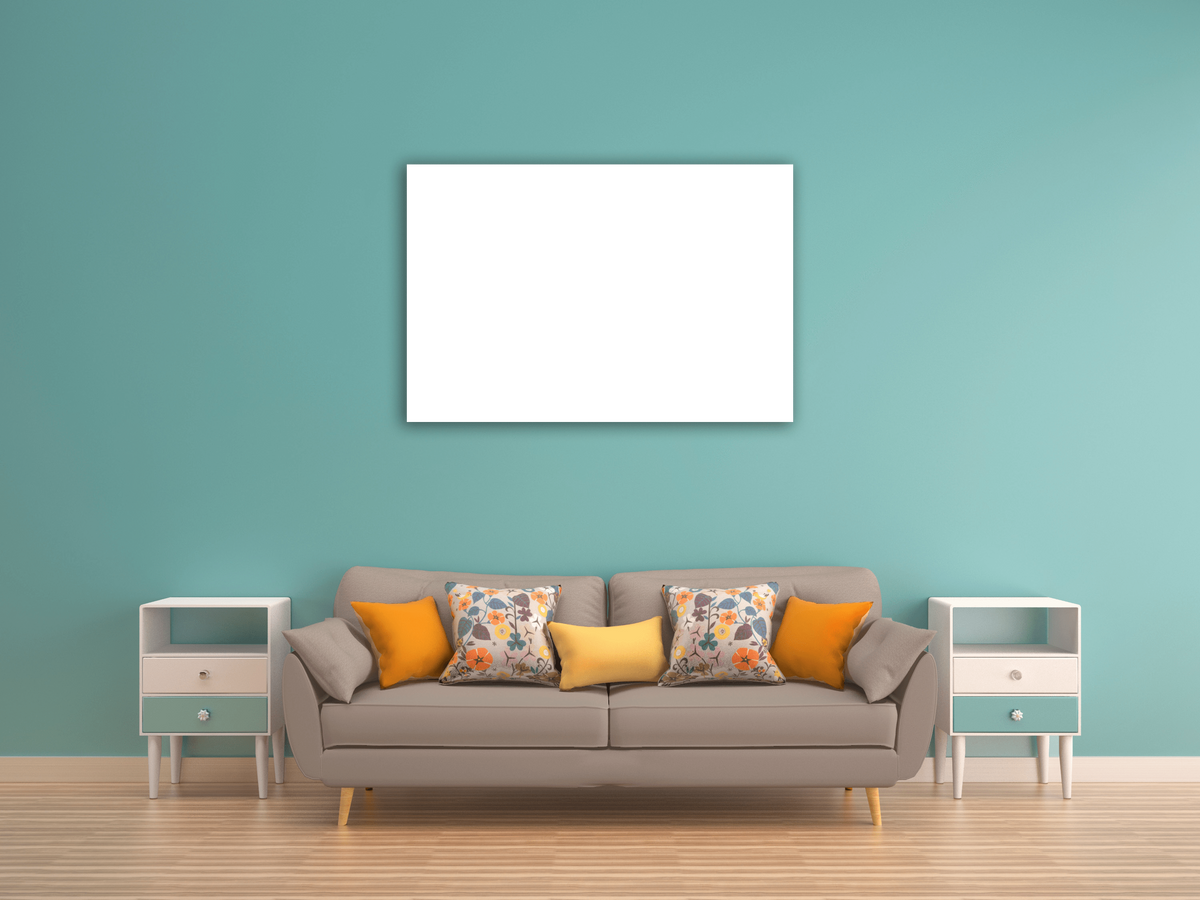 Custom Canvas Wall Art - 1 Panel Horizontal-09x06-Grayscale-Tiaracle