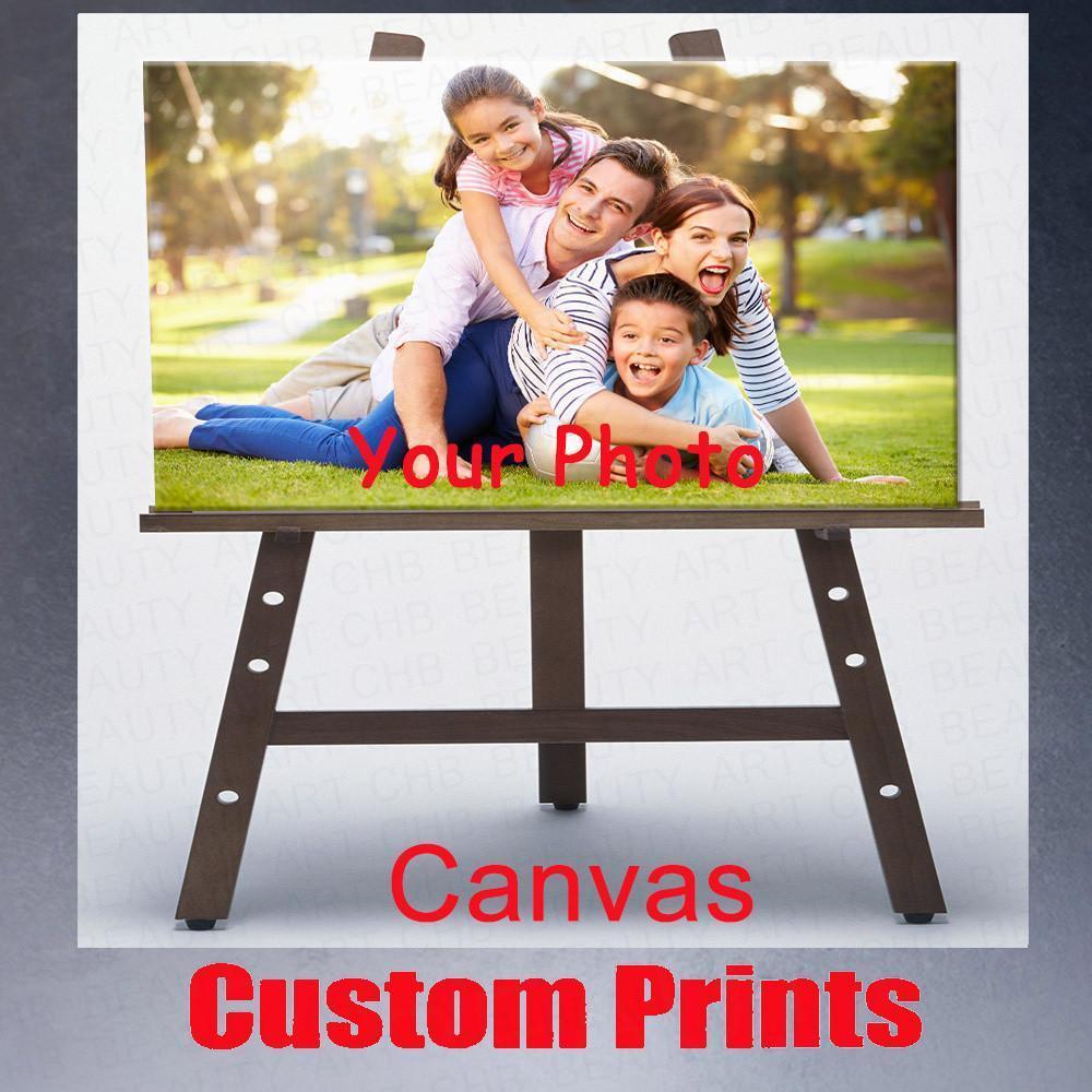 Custom Canvas Wall Art - 1 Panel Horizontal-09x06-Original-Tiaracle