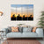 Cyclists At Mountain Canvas Wall Art-4 Horizontal-Gallery Wrap-34" x 24"-Tiaracle
