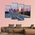 Dallas Downtown Skyline Canvas Wall Art-4 Pop-Gallery Wrap-50" x 32"-Tiaracle