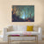 Dark Forest With Mystic Light Canvas Wall Art-5 Horizontal-Gallery Wrap-22" x 12"-Tiaracle