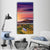 Dawn In Mountains Carpathians Vertical Canvas Wall Art-3 Vertical-Gallery Wrap-12" x 25"-Tiaracle