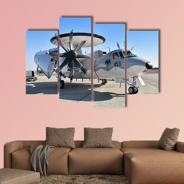 E-2 Hawkeye Canvas Wall Art-4 Pop-Gallery Wrap-50" x 32"-Tiaracle